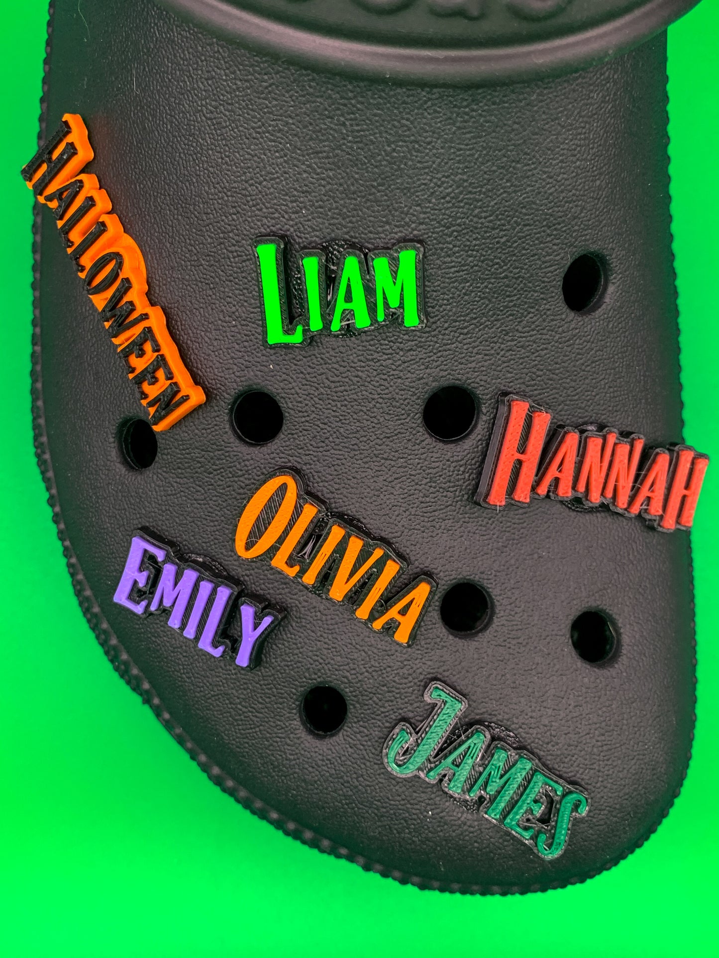 Halloween Font Charms