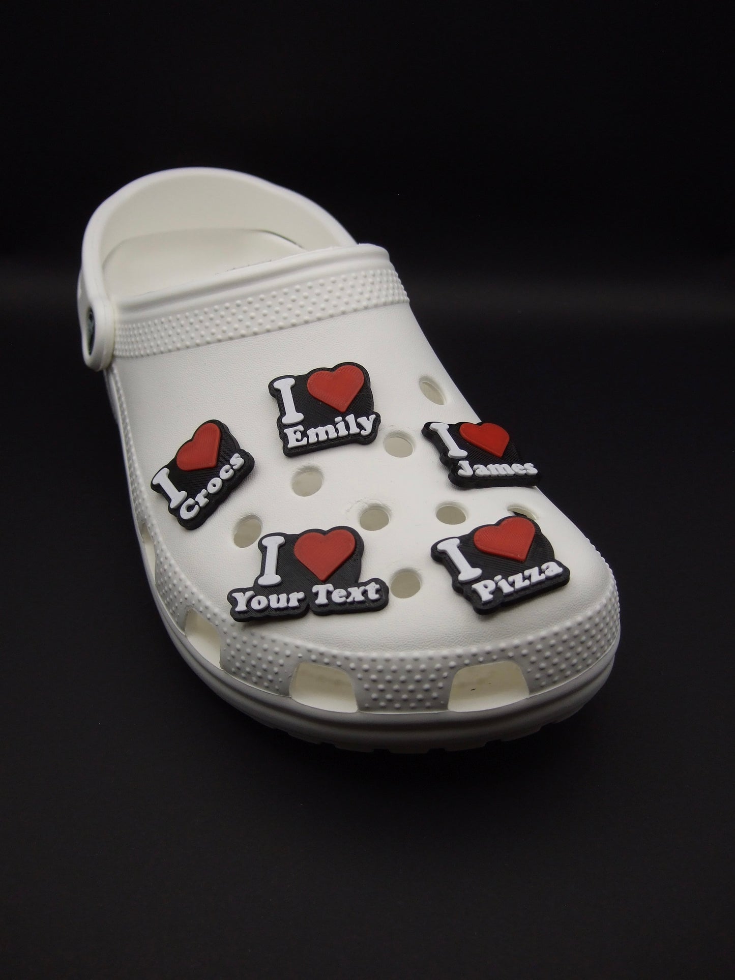 Personalised I Love Charms (Set of 2)