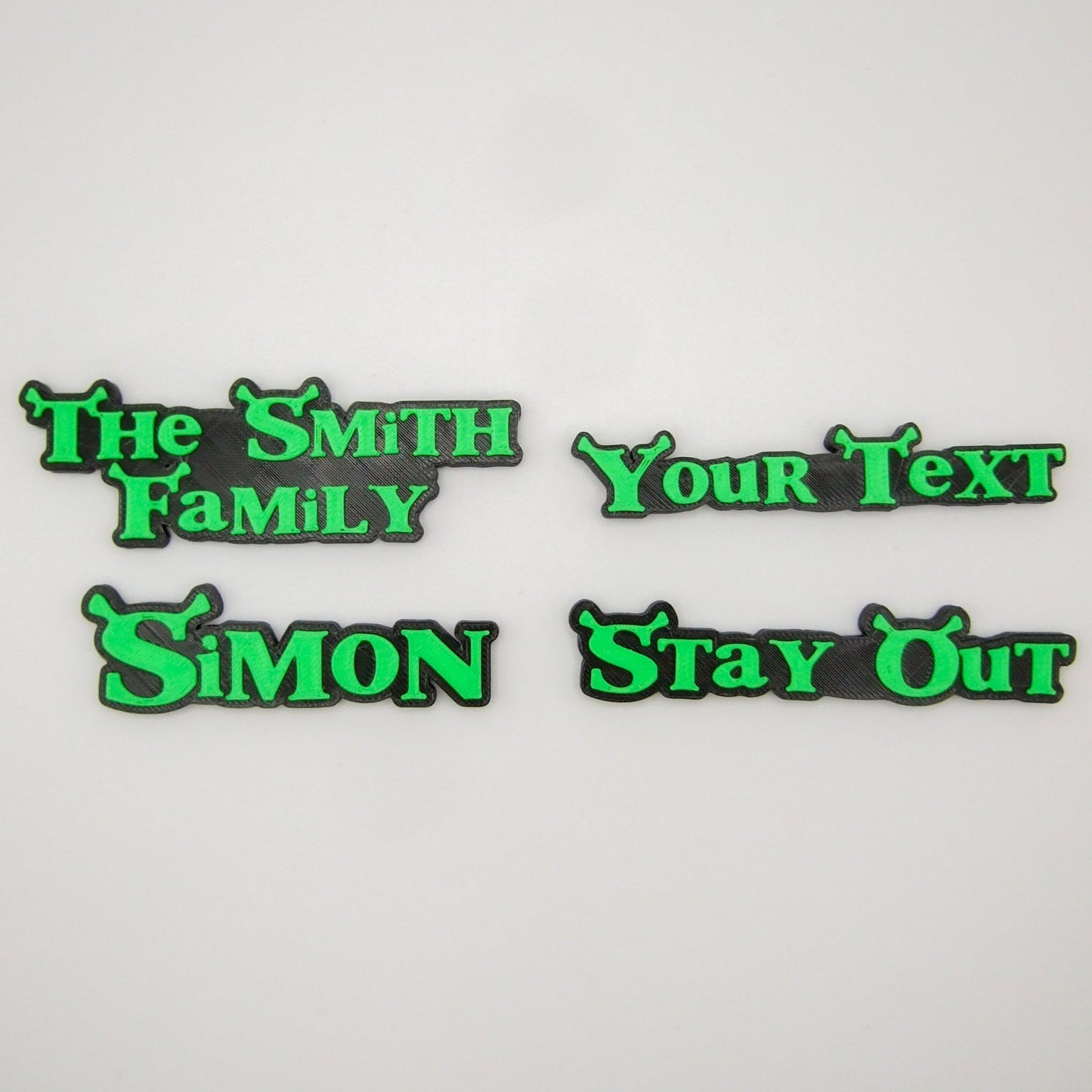 Personalised Shrek Fridge Magnets