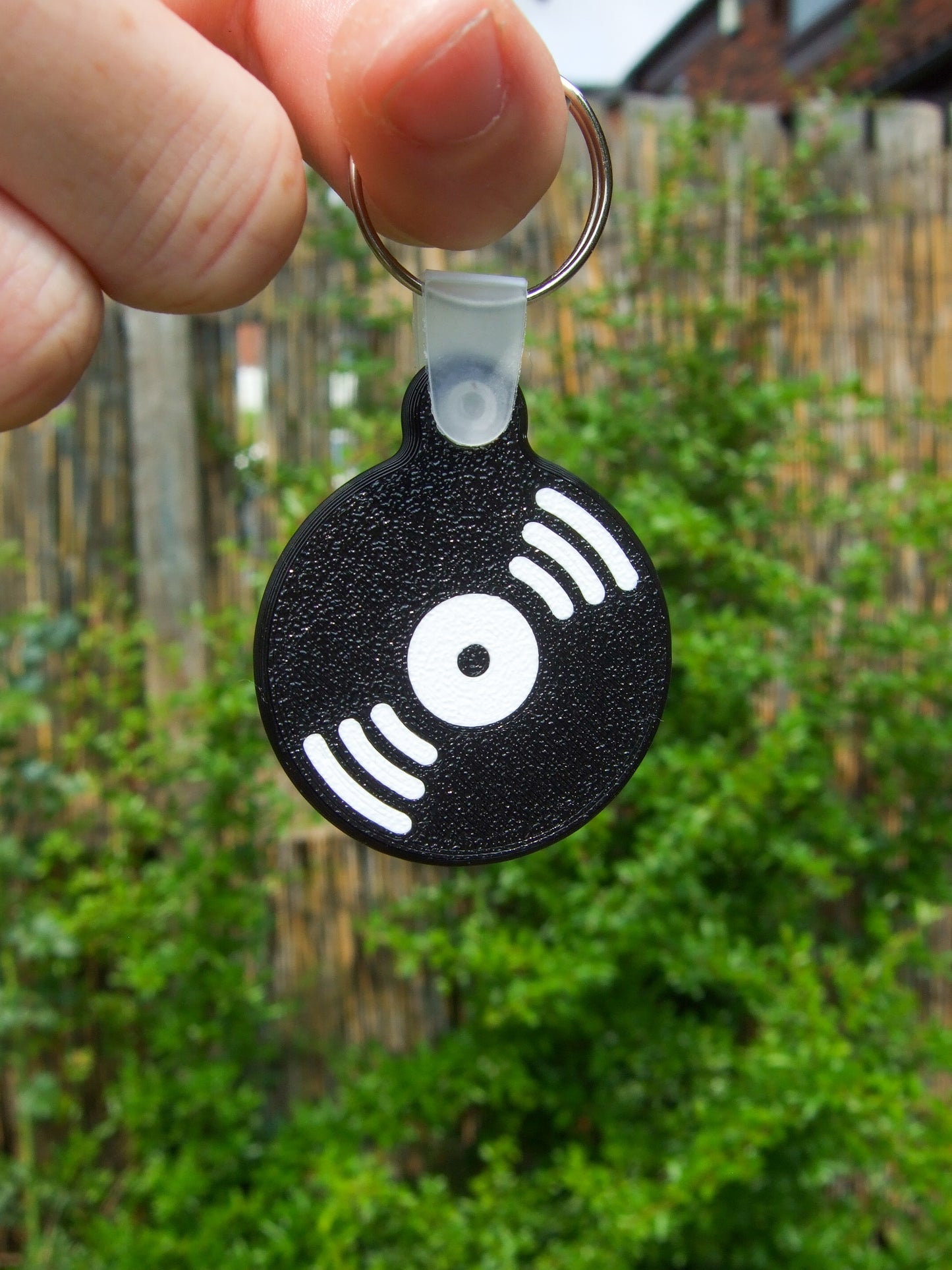 Vinyl NFC Keyring