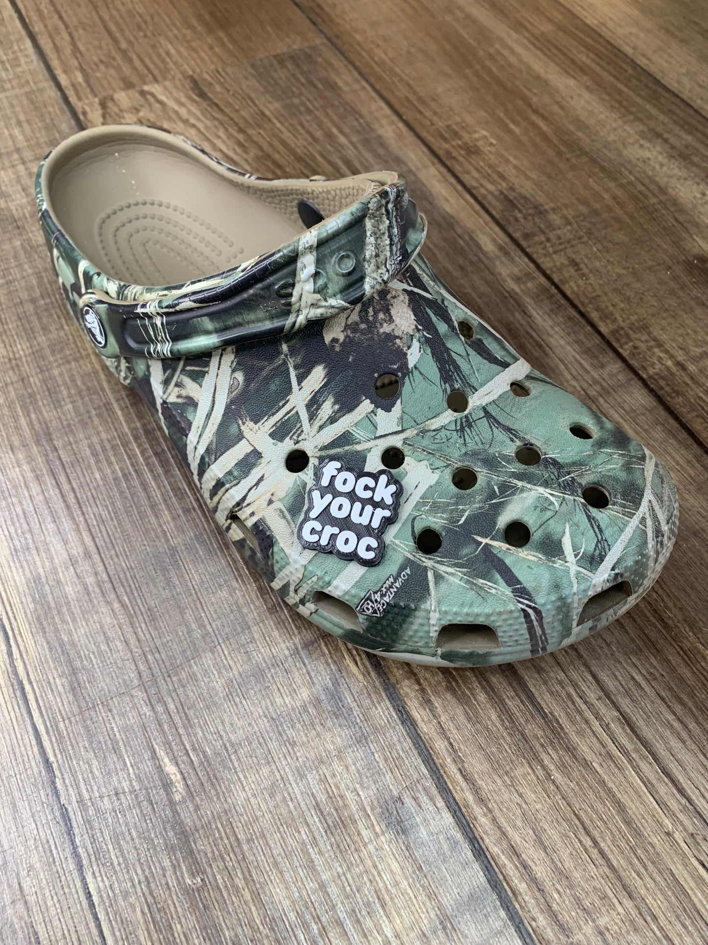 Fock Your Croc Charm