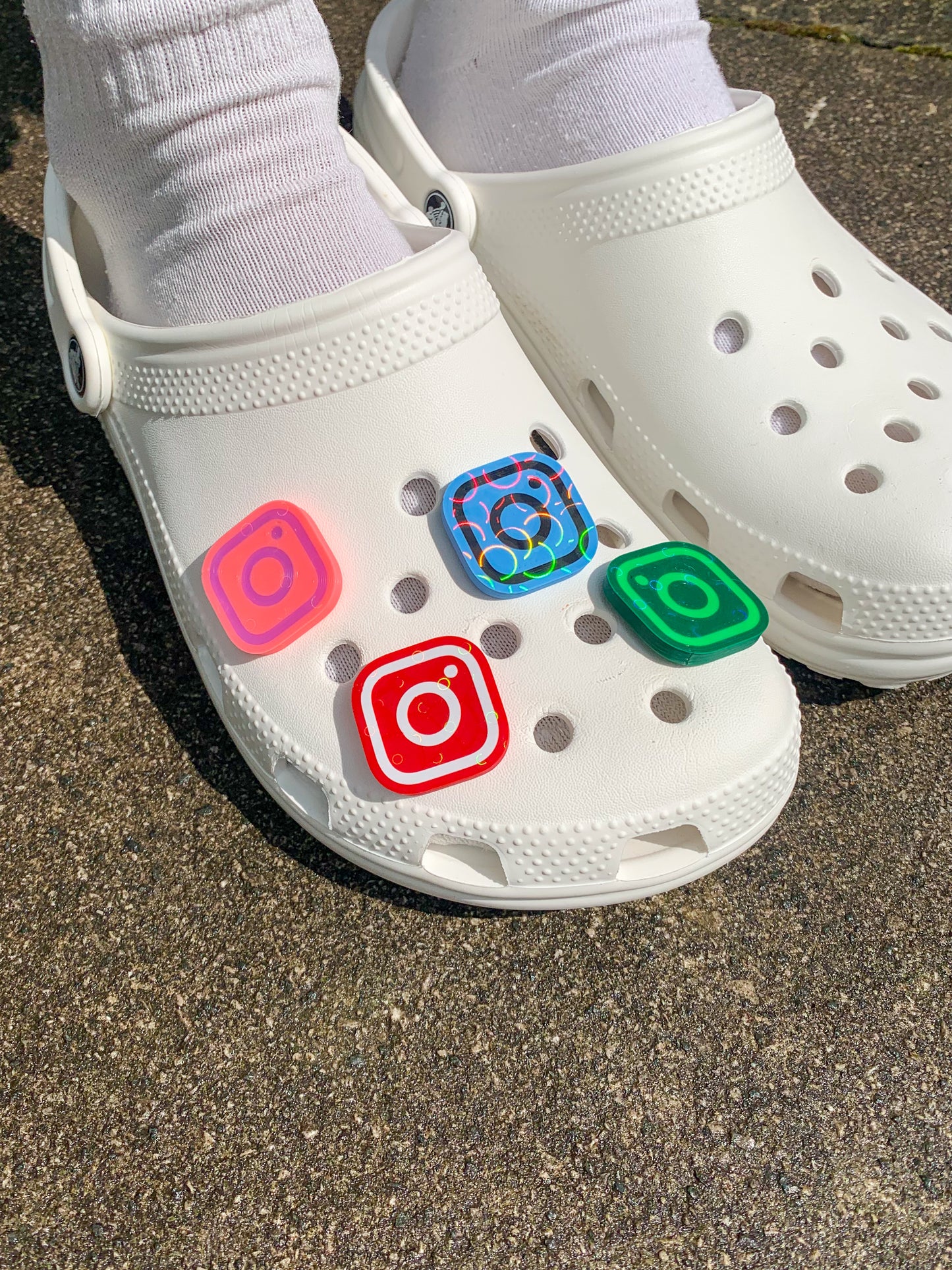 NFC Social Media Croc Charm