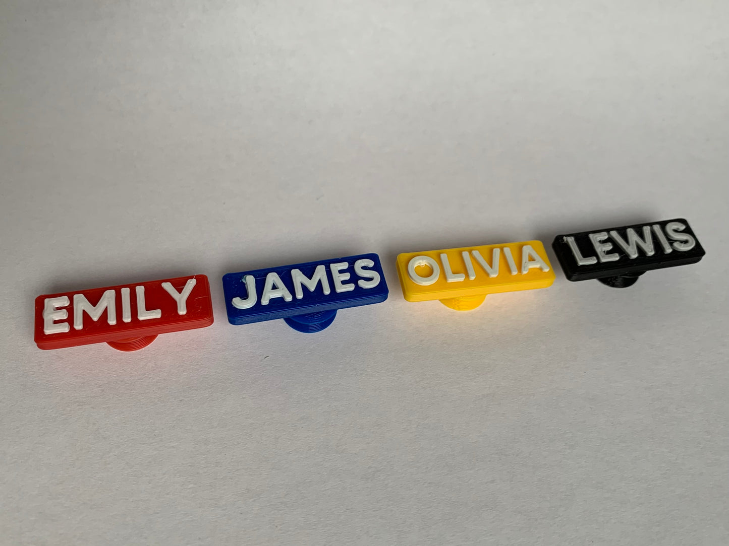 Personalised Name / Word Charms (Set of 2)