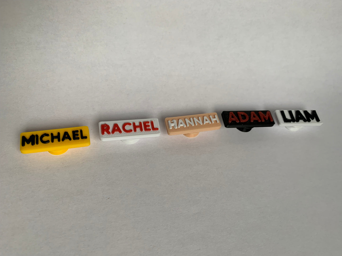 Personalised Name / Word Charms (Set of 2)