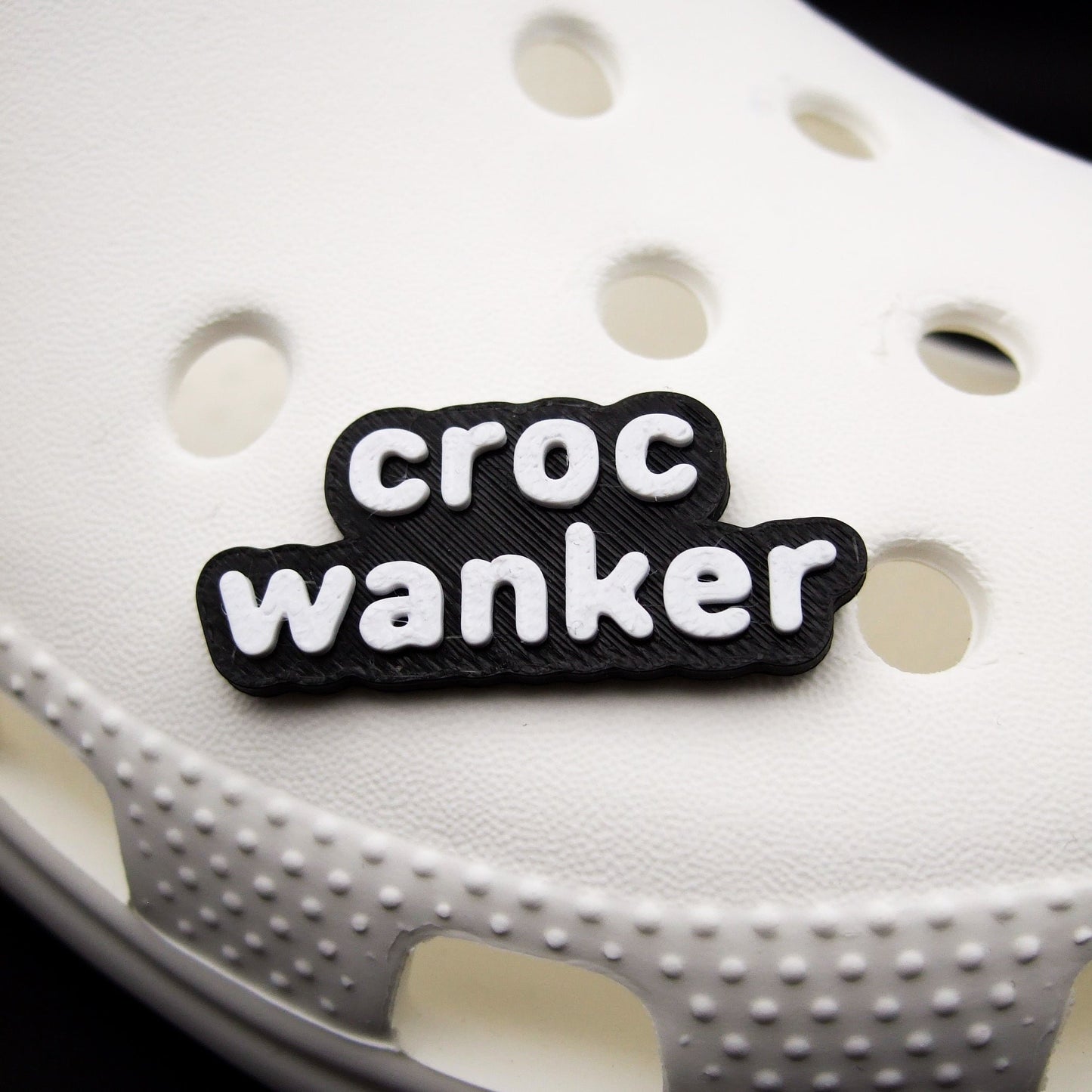 Croc Wanker Charm