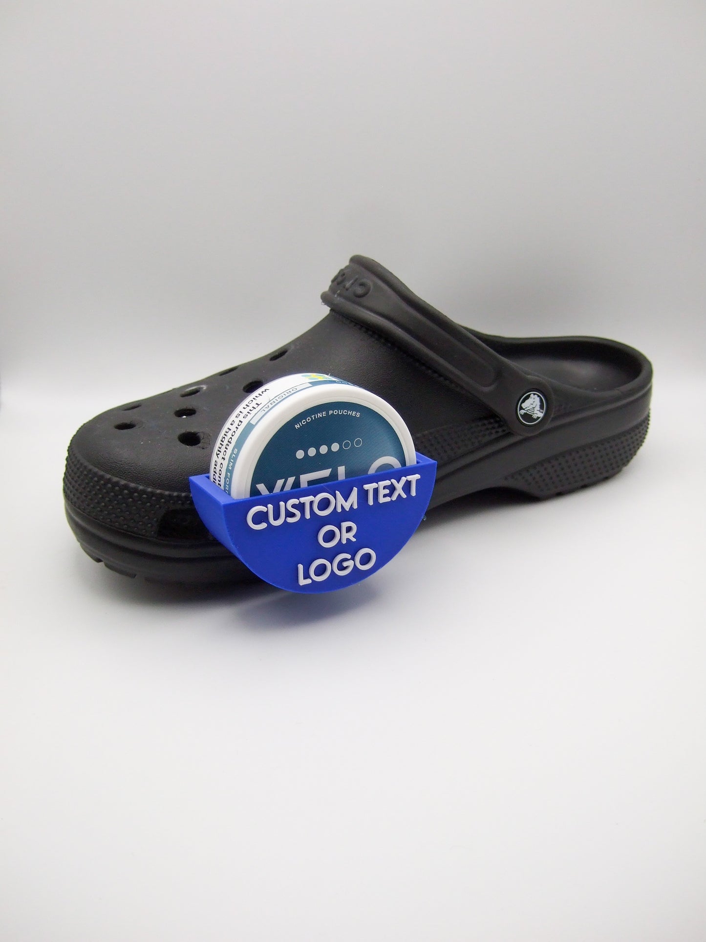 Snus Holder Attachment for Crocs