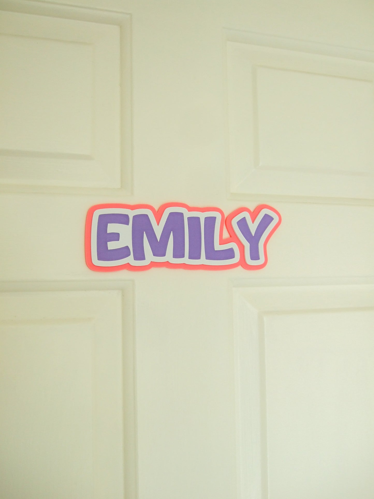 Bubbly Text Door/Wall Signs