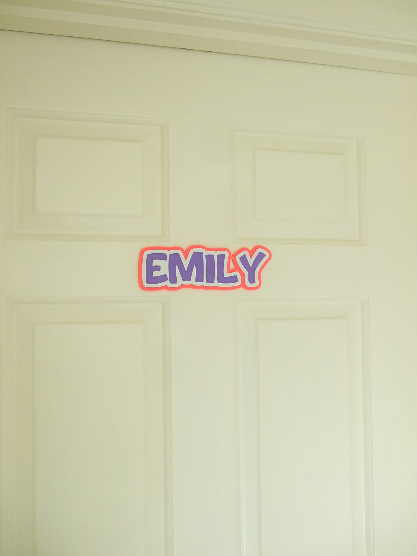 Bubbly Text Door/Wall Signs