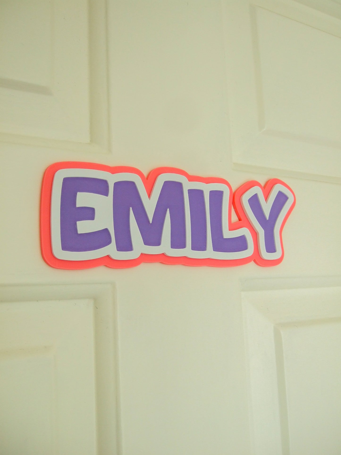 Bubbly Text Door/Wall Signs