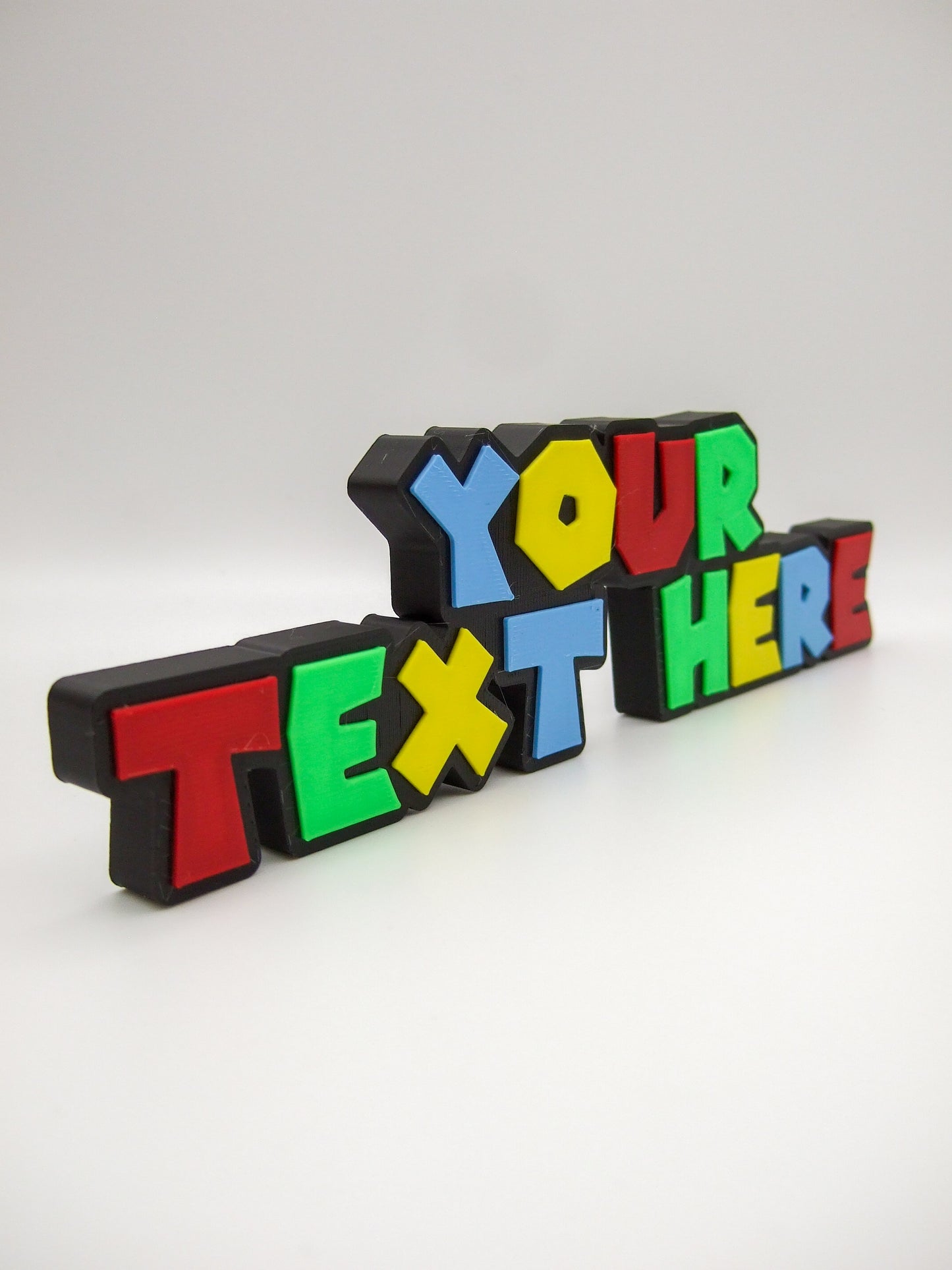 Super Name Desk Plate