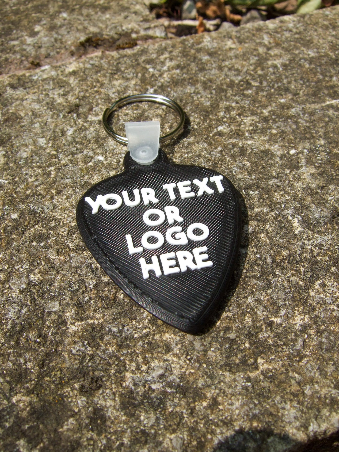 Guitar Pick NFC Keychain