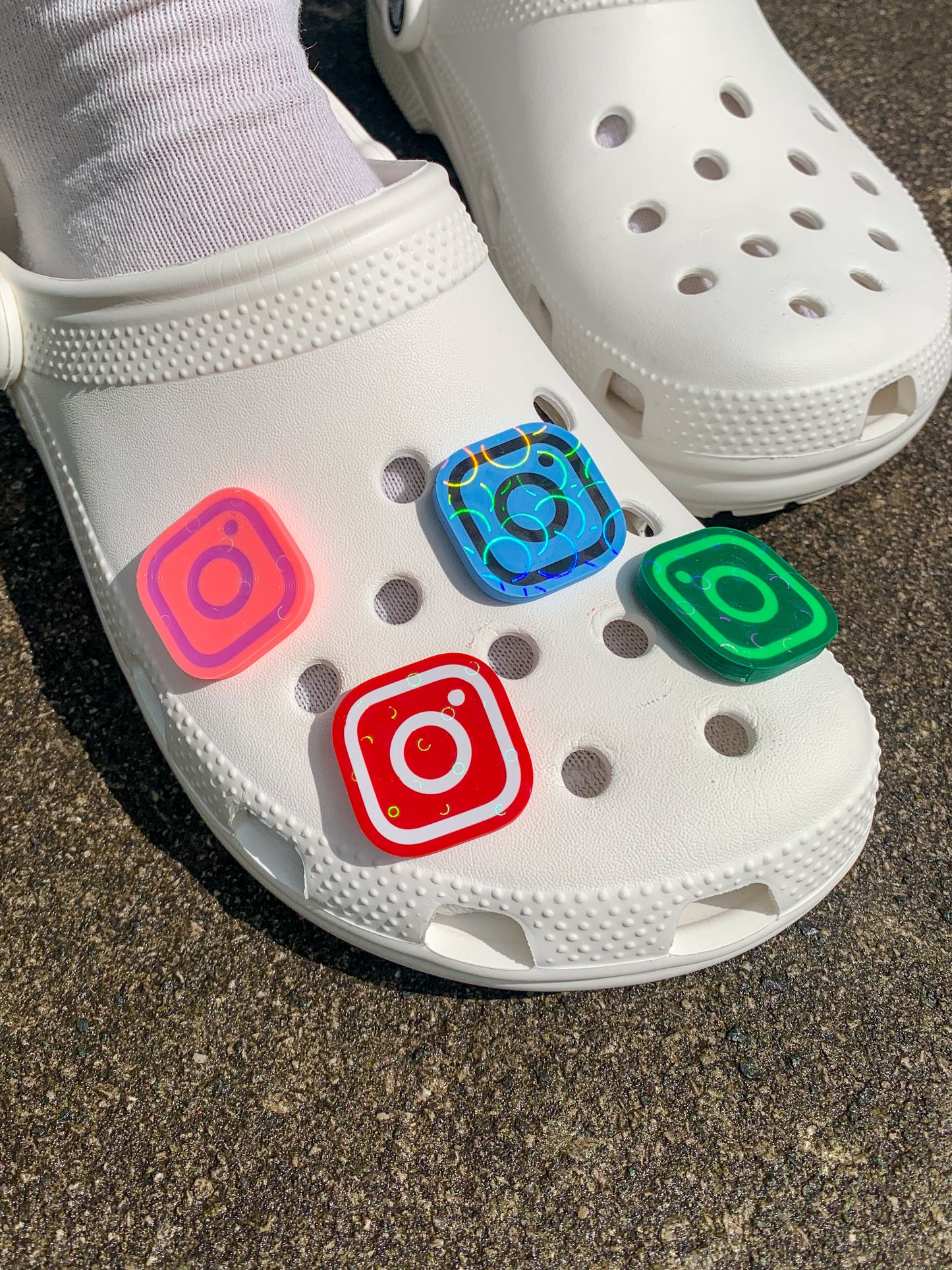 NFC Social Media Croc Charm