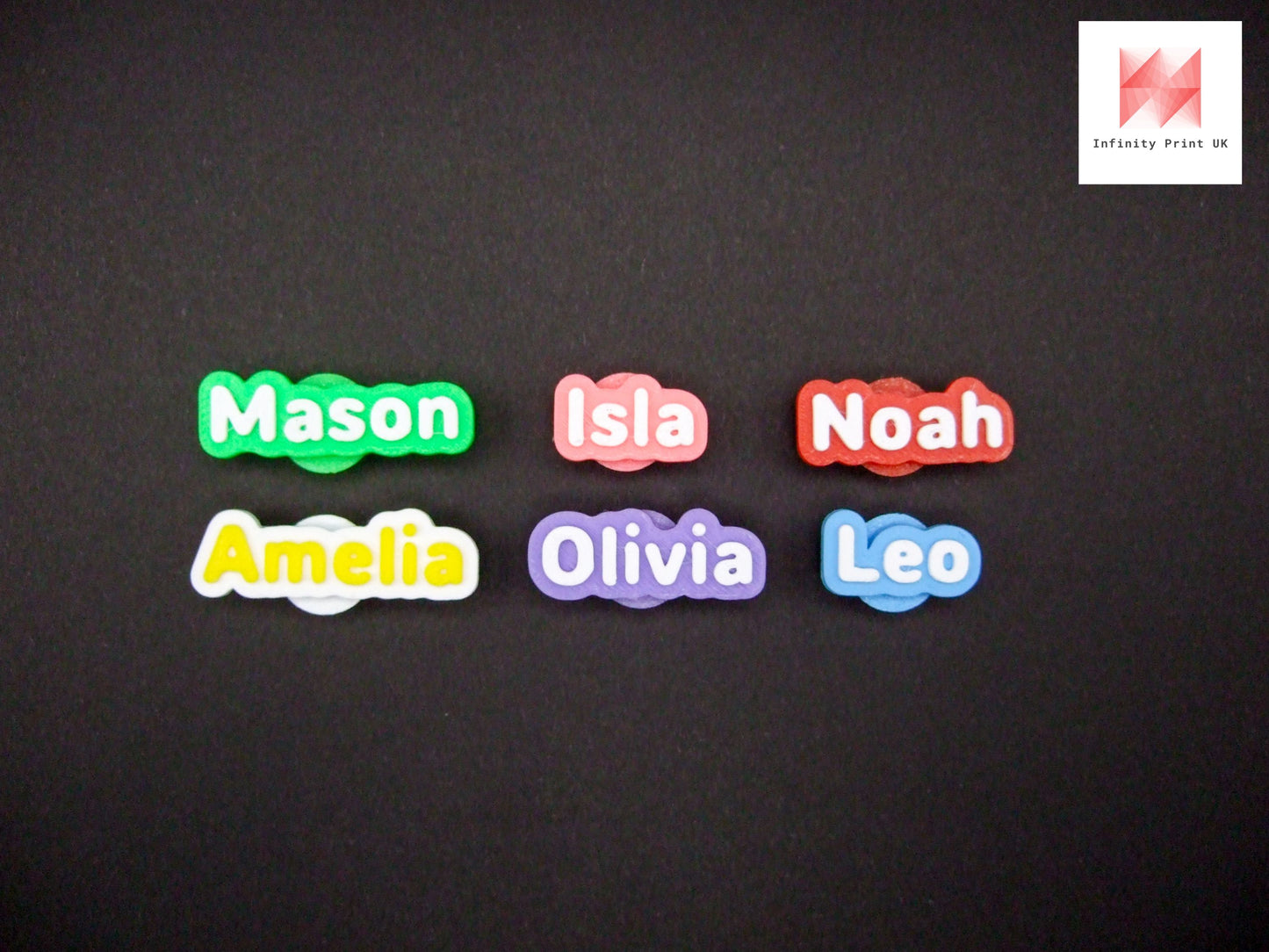 Personalised Name / Word Charms (Set of 2)